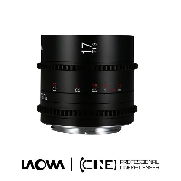 LAOWA 17mm T1.9 Cine Lenses